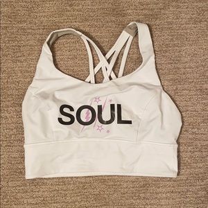 Lululemon x Soulcycle sports bra